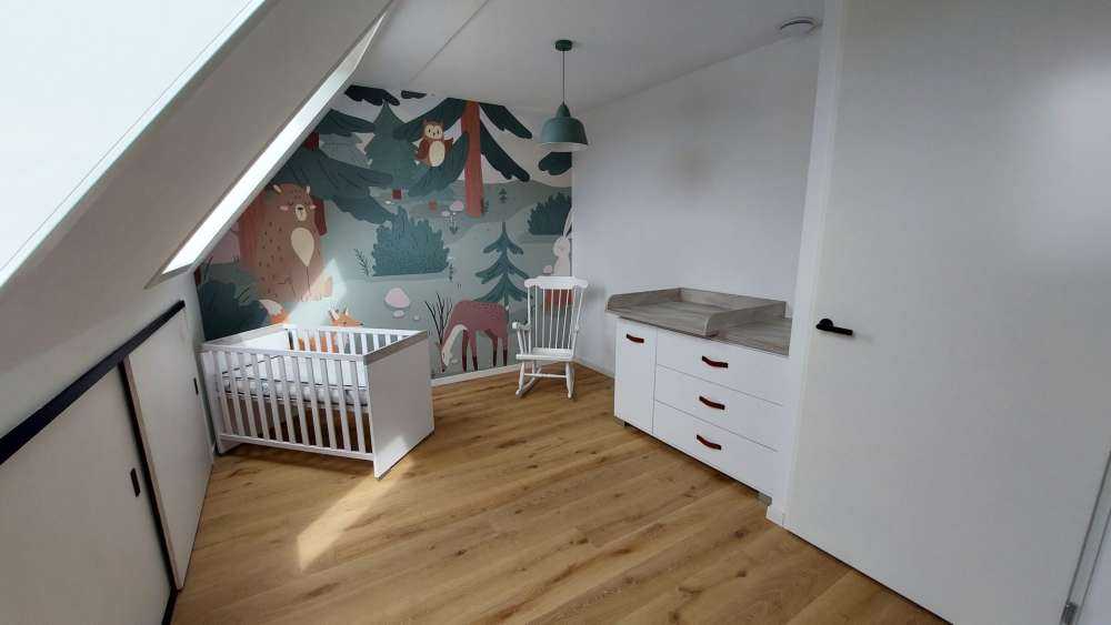 Skog med djur