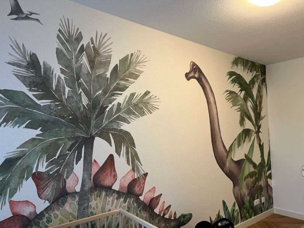 Dinosaurer i jungelen