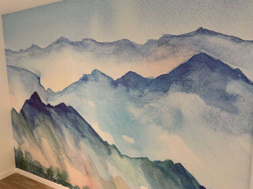 Abstrakta berg