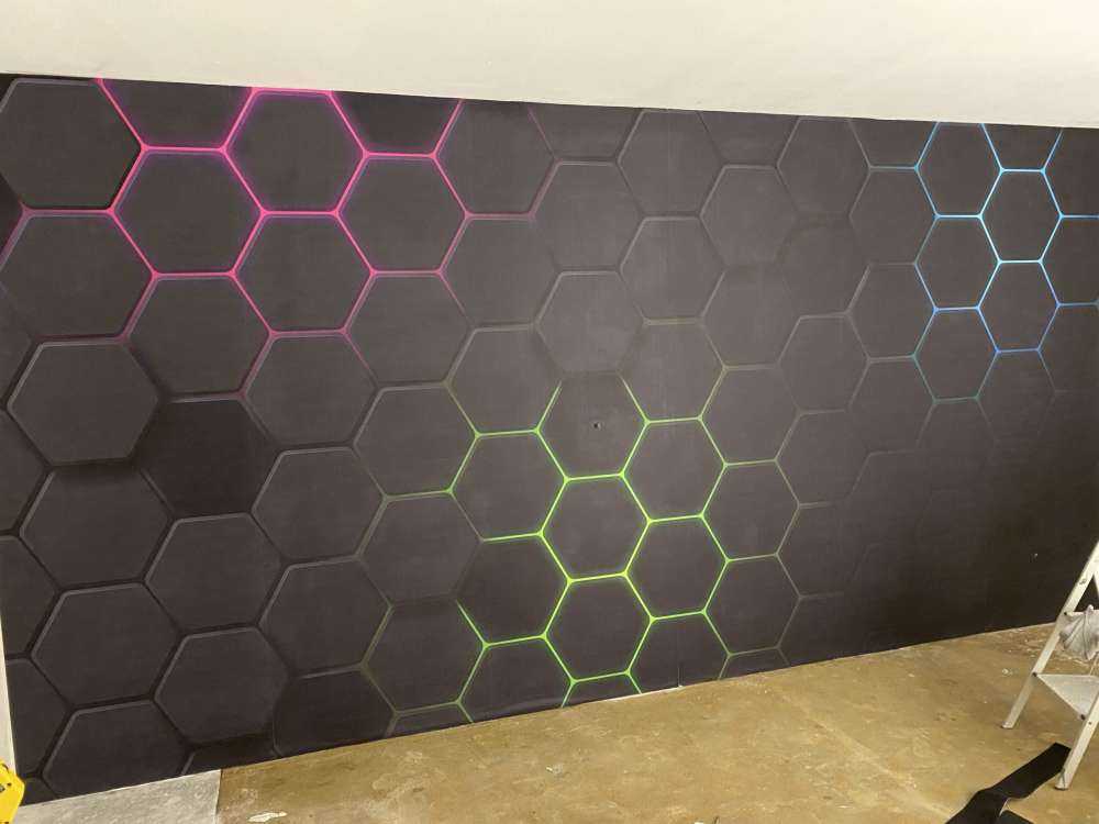 Lysande hexagoner