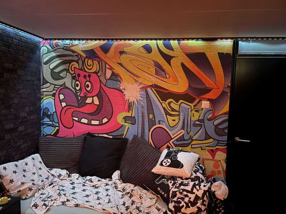 Tuff graffiti