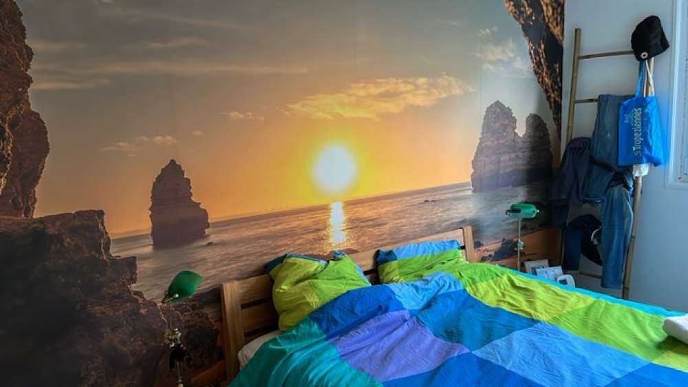 Soloppgang fra en hule