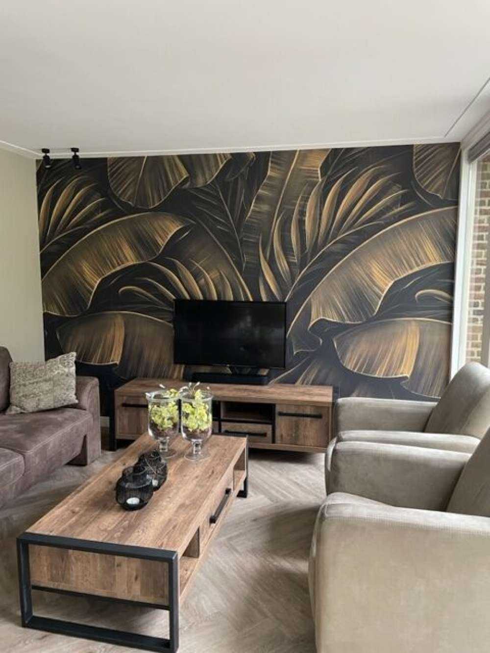 Banan og palmeblader