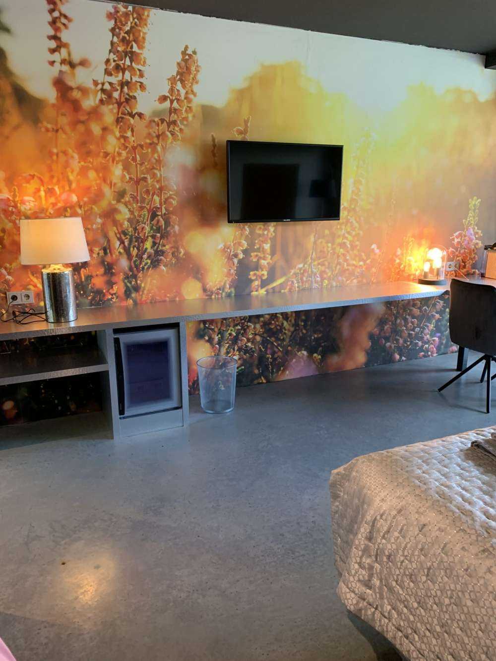 Nærbilde av lyngplante