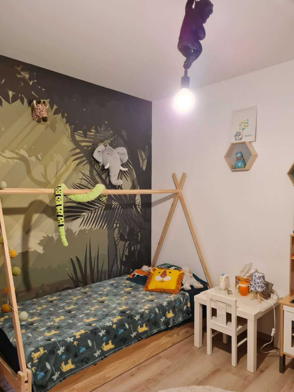 illustrasjon grønn jungel