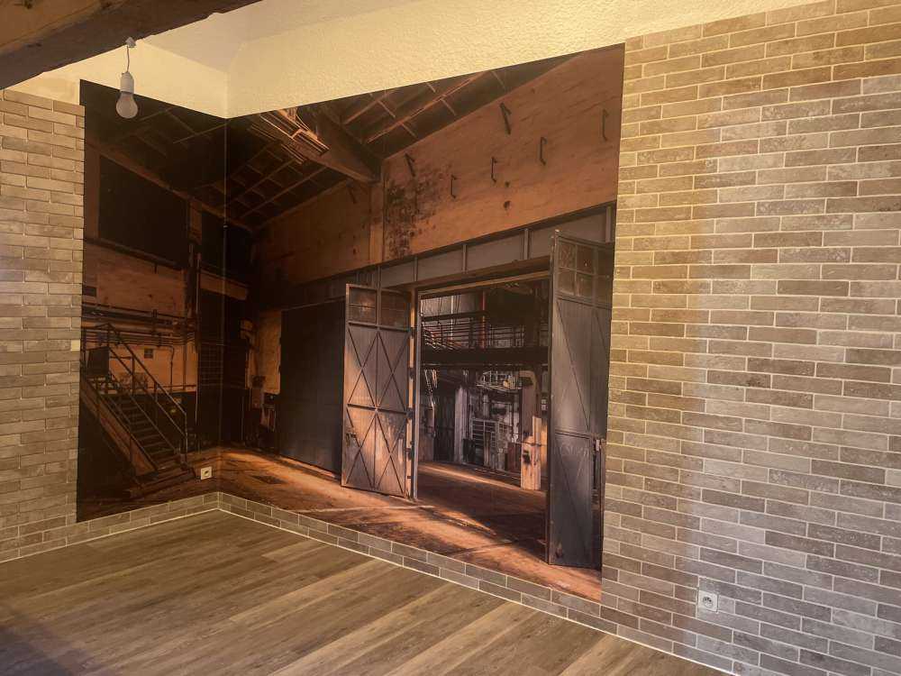 Forlatt gammel fabrikk