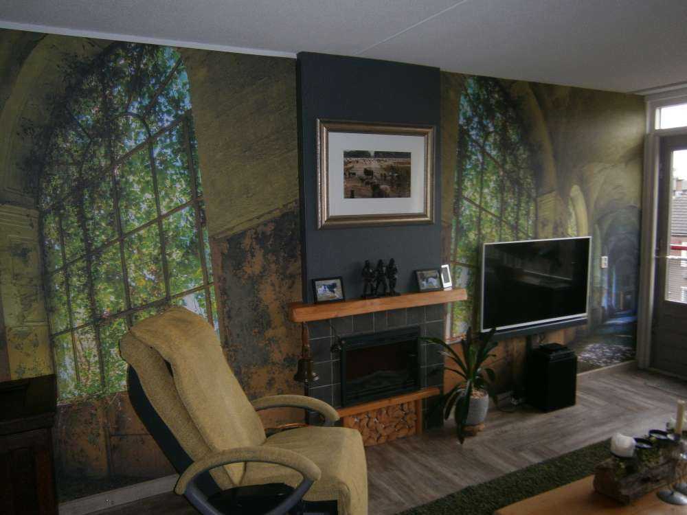 Gammel forlatt bygning