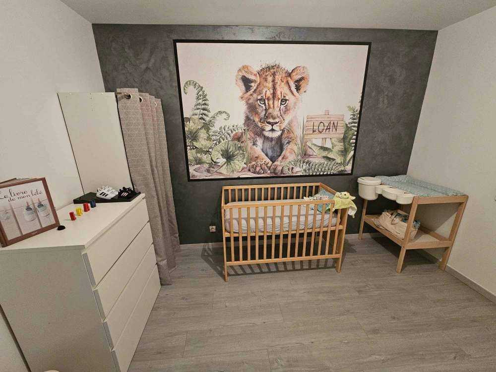 Ung løve i junglen