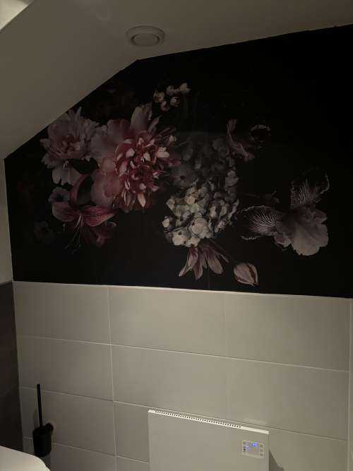 Vintage blomsterbed