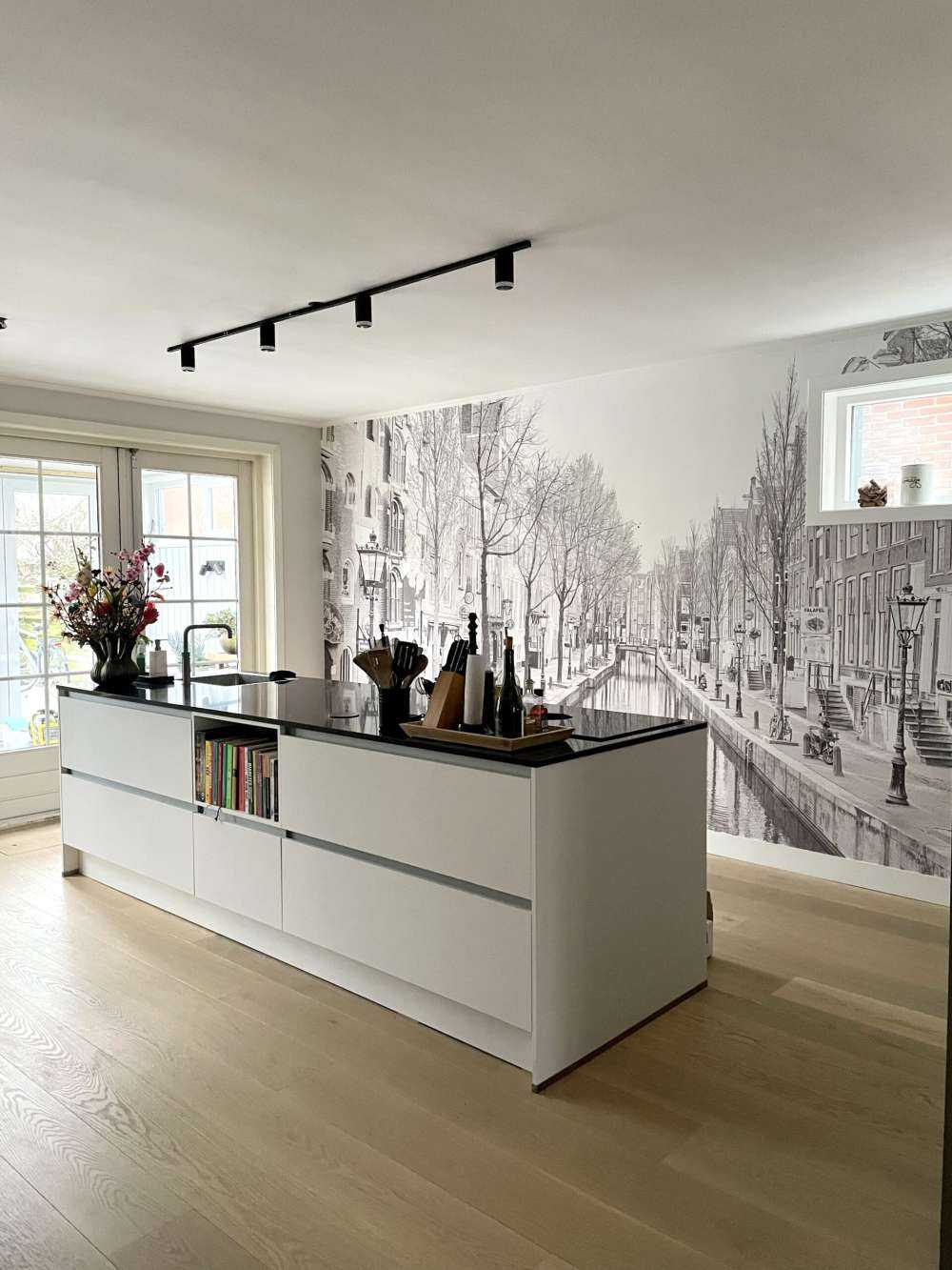 Amsterdam i svart og hvitt