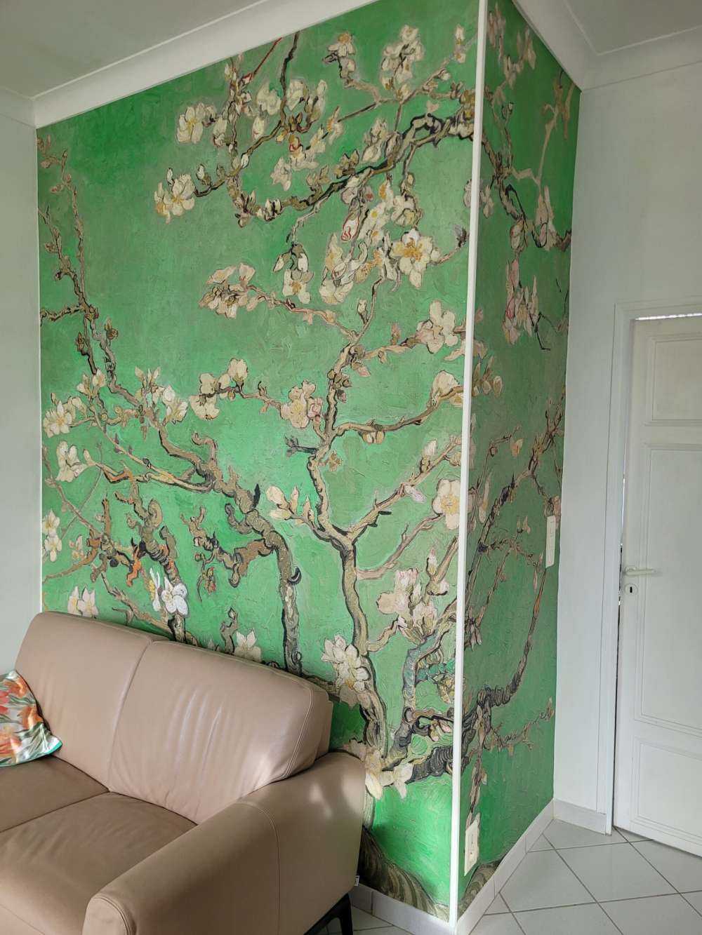 Forårets mandelblomst