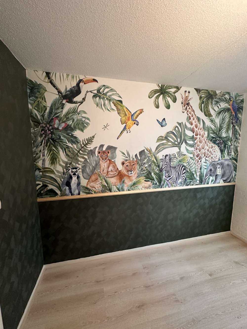 Vilda djuren i djungeln