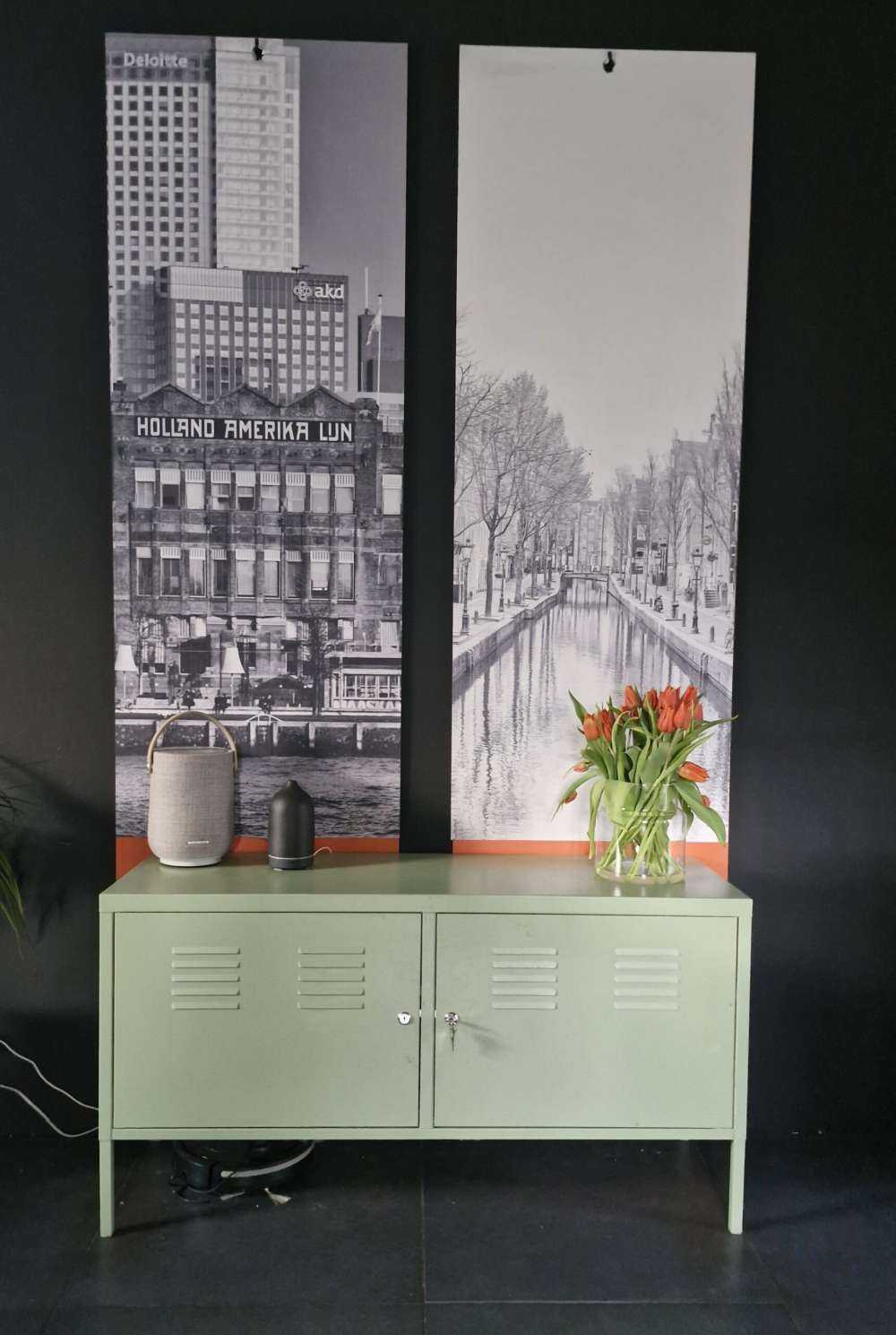 Amsterdam i svart og hvitt