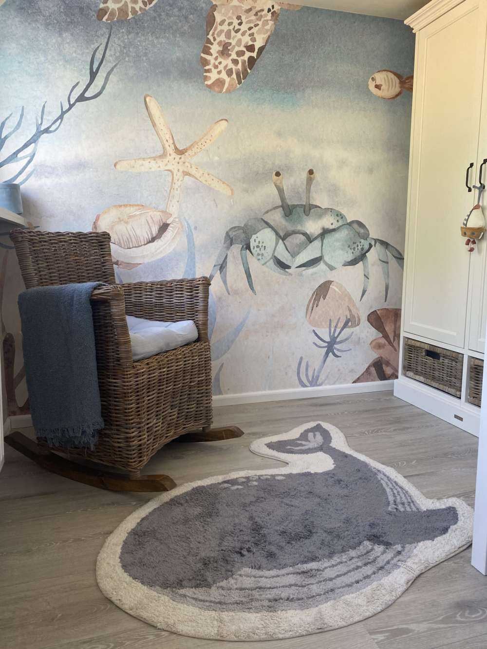 Akvarel havskildpadde