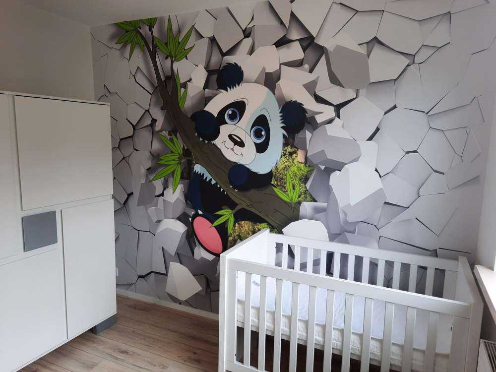 Söt pandabjörn