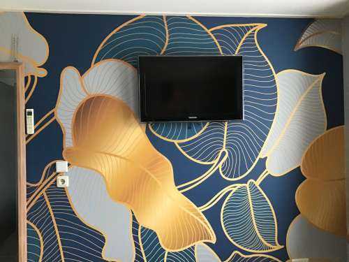 Luksuriøs gull Art Deco