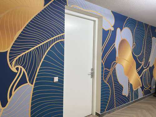 Luksuriøs gull Art Deco