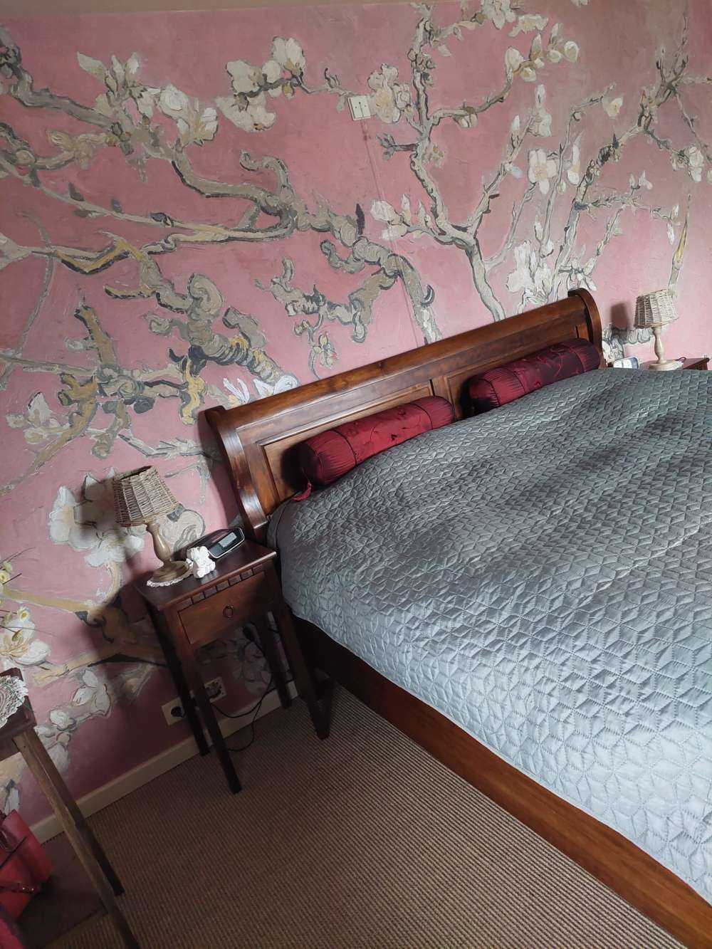 Fargerik mandelblomst