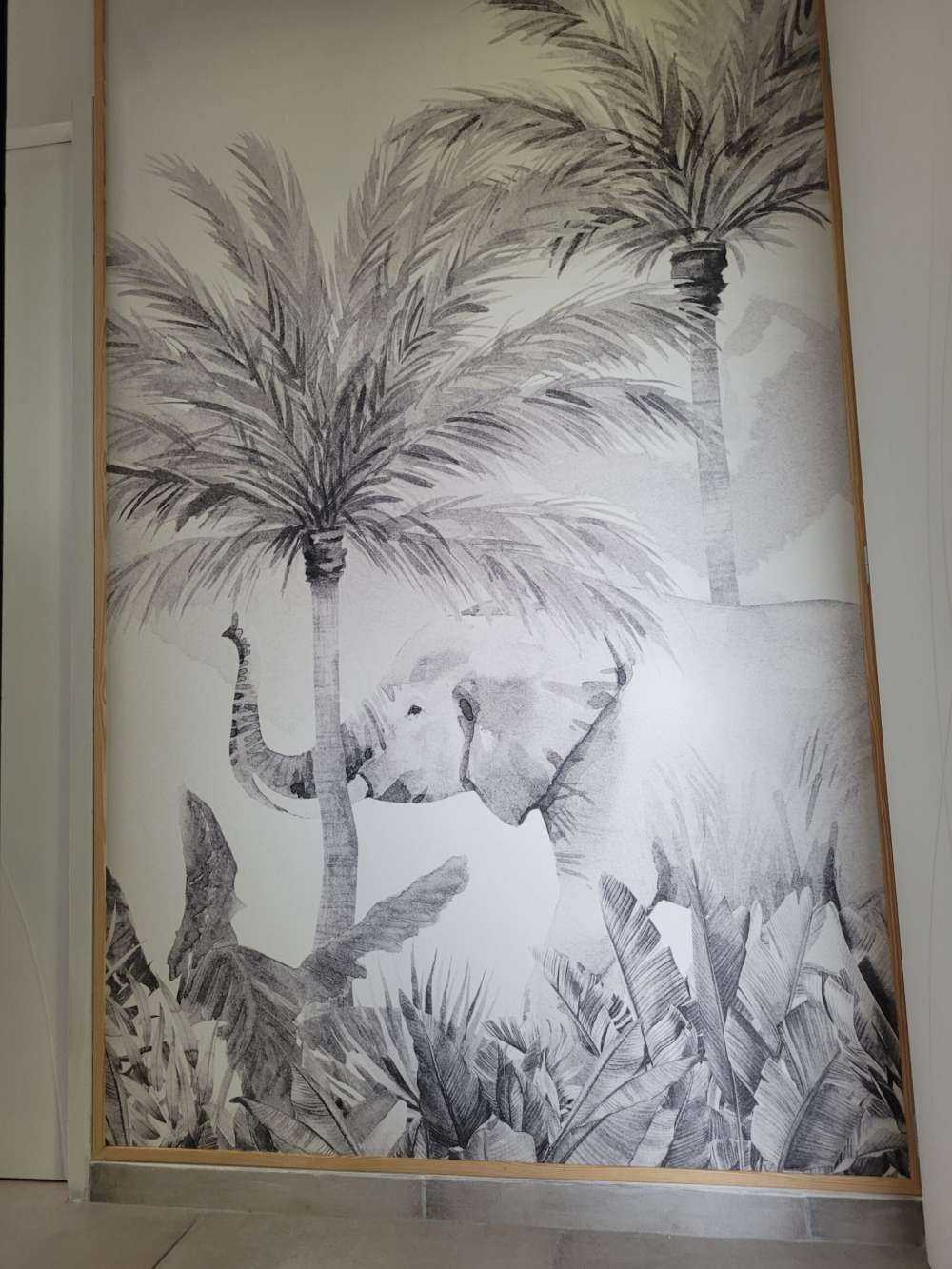 Jungledyr i sort og hvid