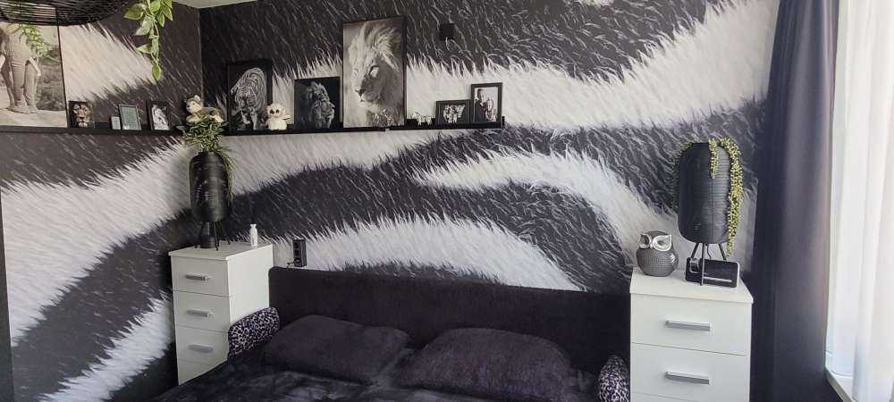 Nærbillede zebra frakke