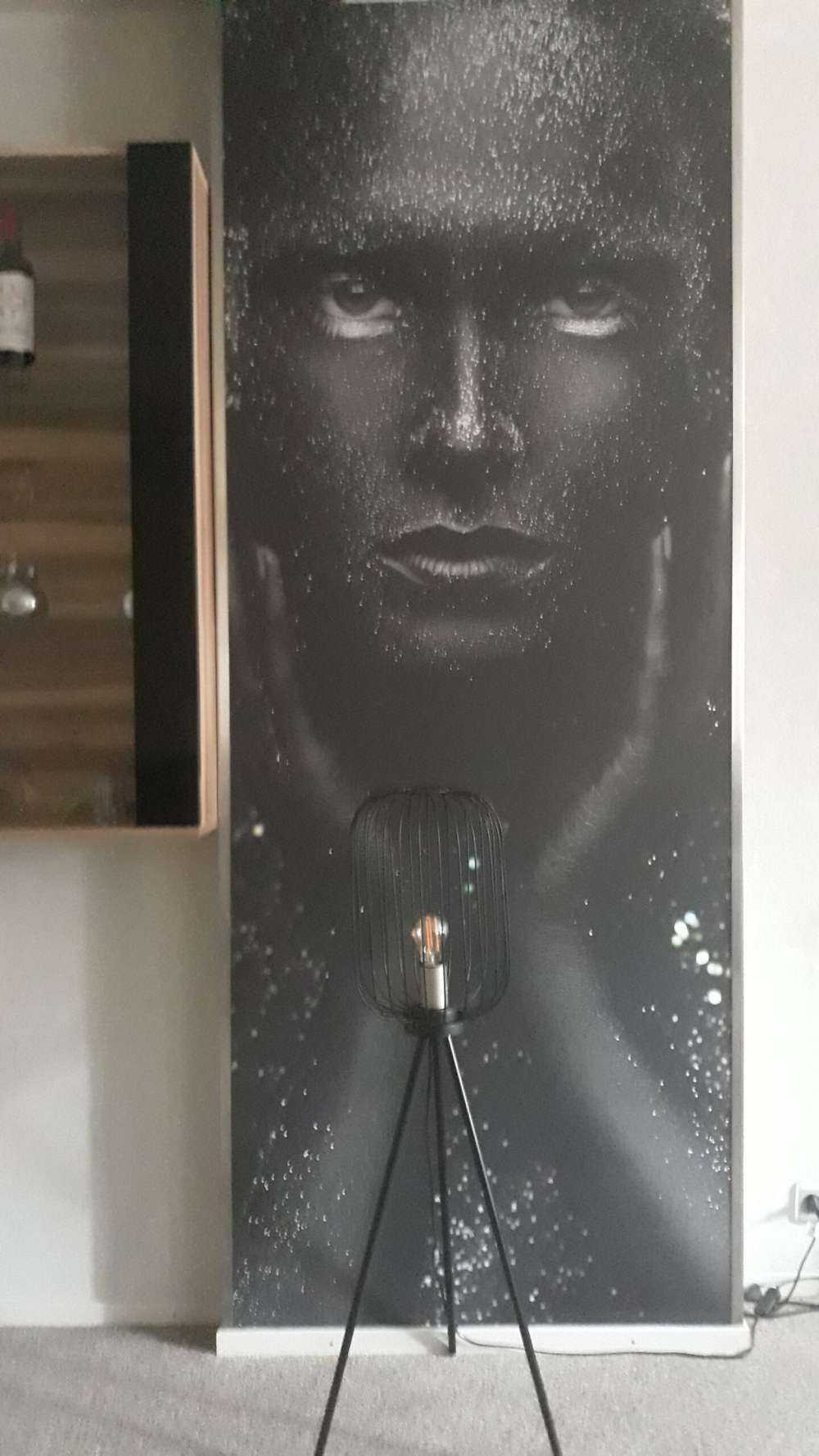Kvinna med glitter