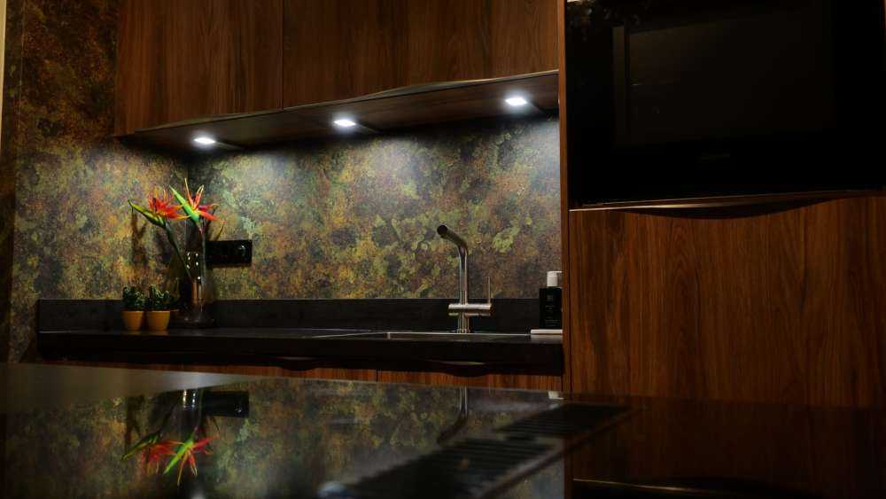 Groen metalen oxidatie structuur