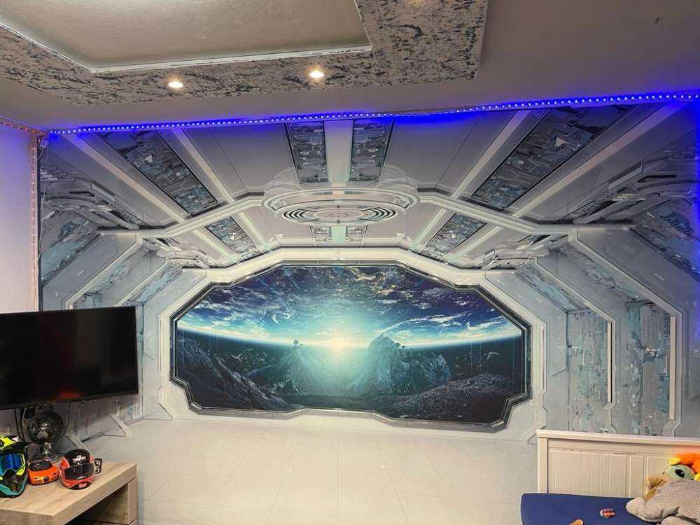 Planetvisning Romskip