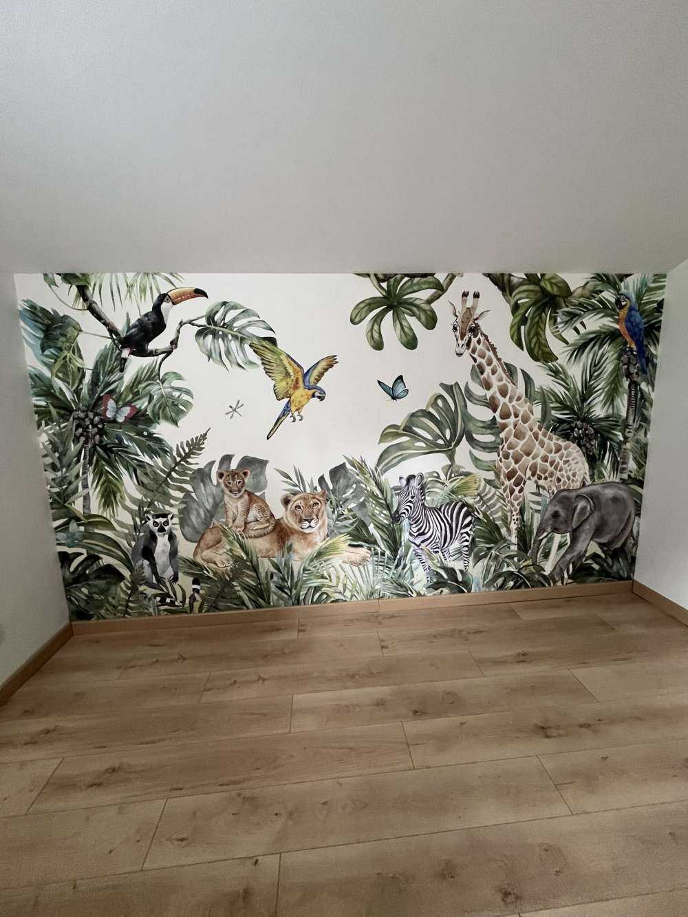 Vilda djuren i djungeln