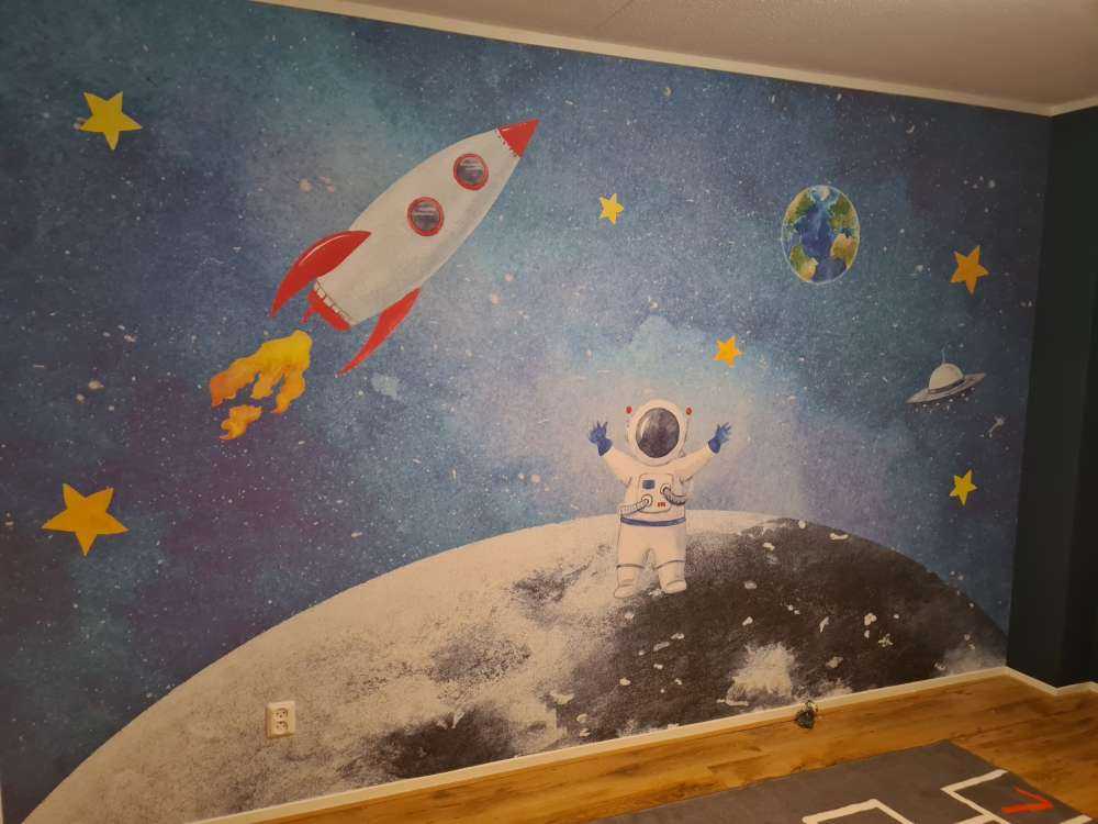 Astronaut på månen