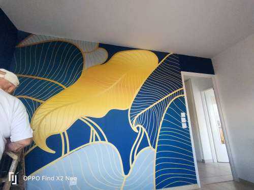 Luksuriøs gull Art Deco