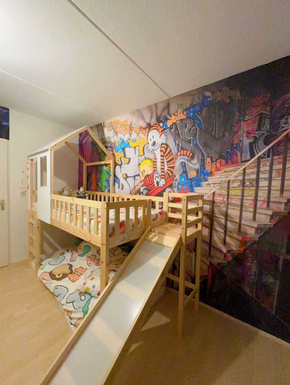 Graffiti med trapper