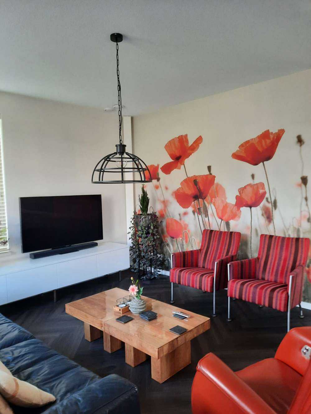 Valmuer i vintagefarger