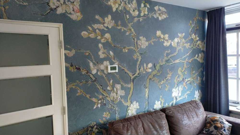 Mandelblomst i blomst