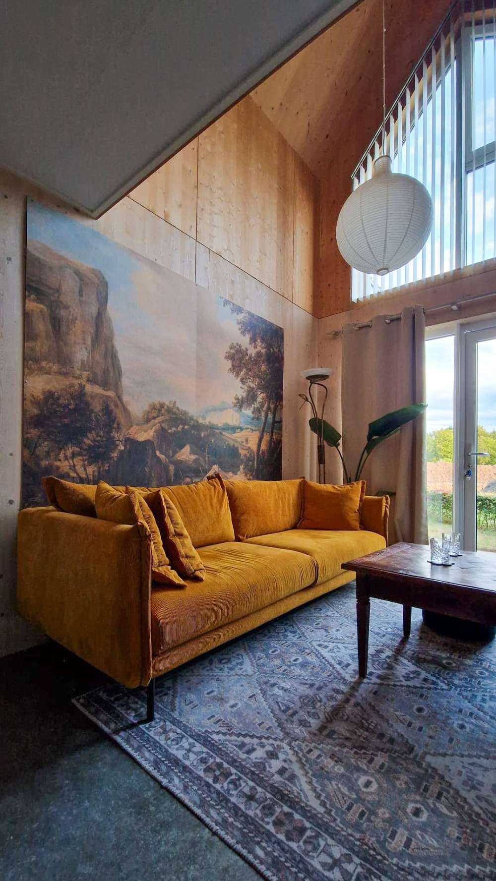 Fjelllandskapp med fisker