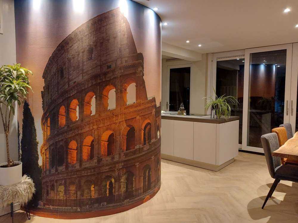 Colosseum i soluppgång