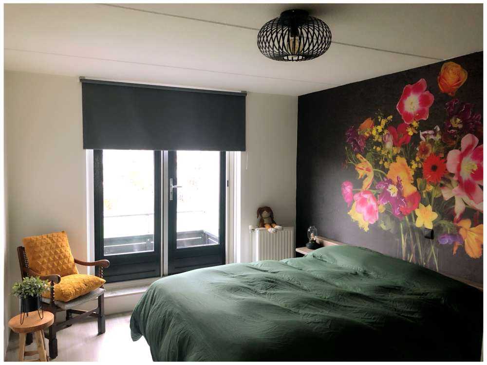 Farverig buket af blomster