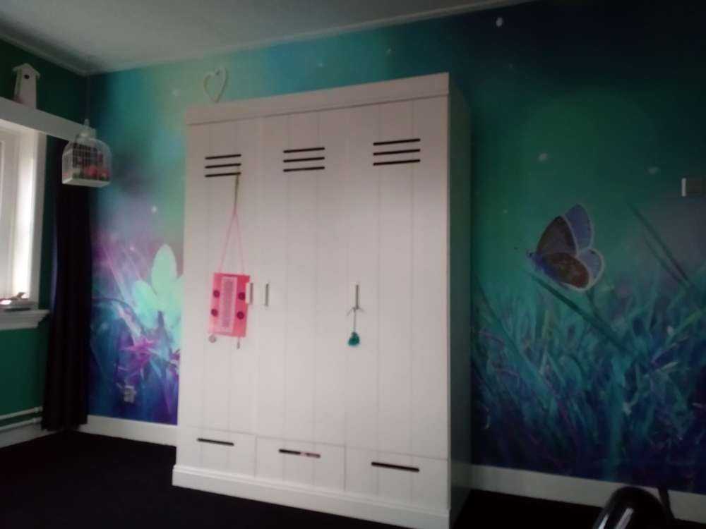 Fjäril på morgondaggen