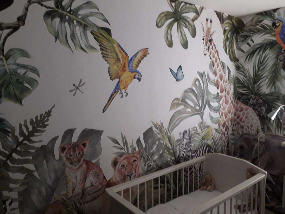 Vilda djuren i djungeln