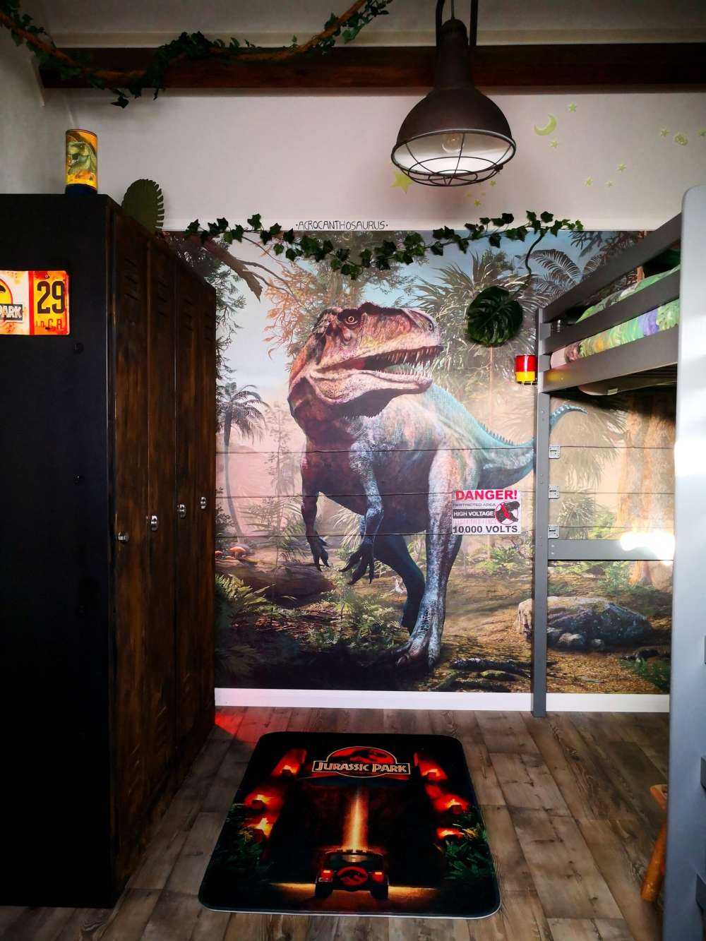 Acrocanthosaurus i skogen