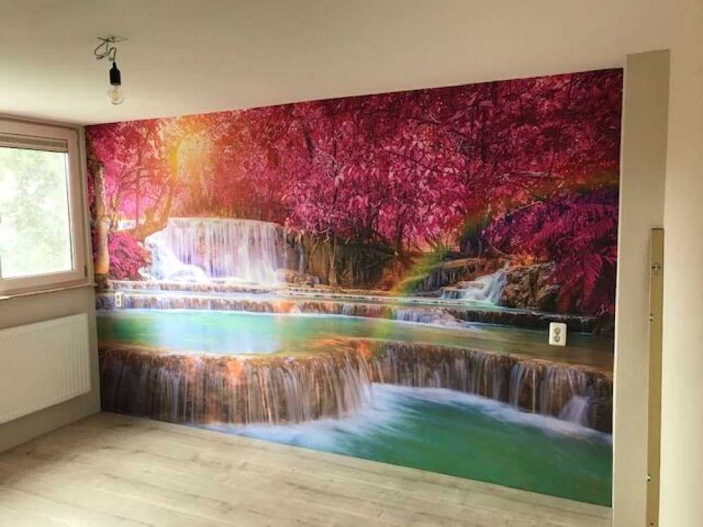 Vattenfall i djungeln