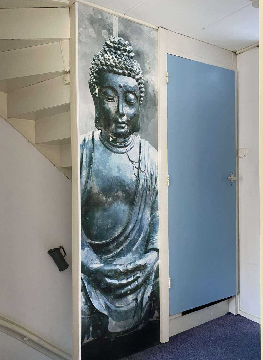 Buddha akvarell
