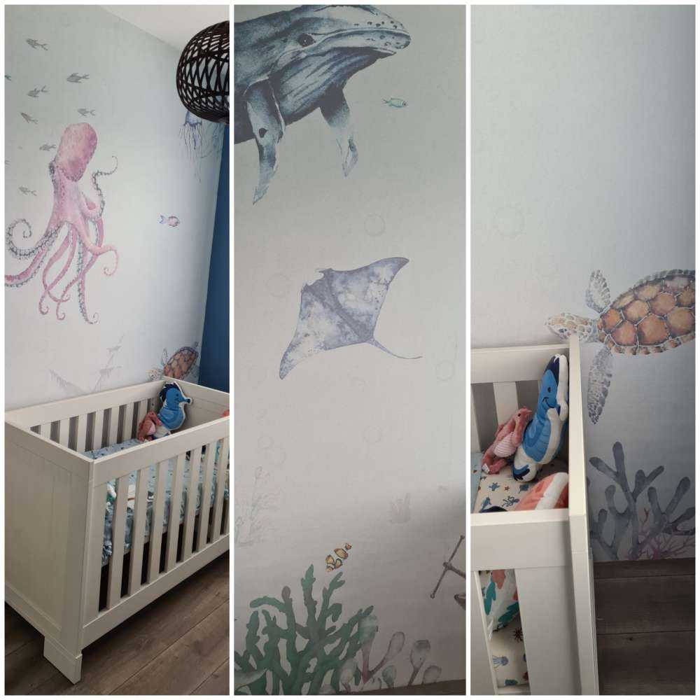 Undersøisk verden af __vandmaling