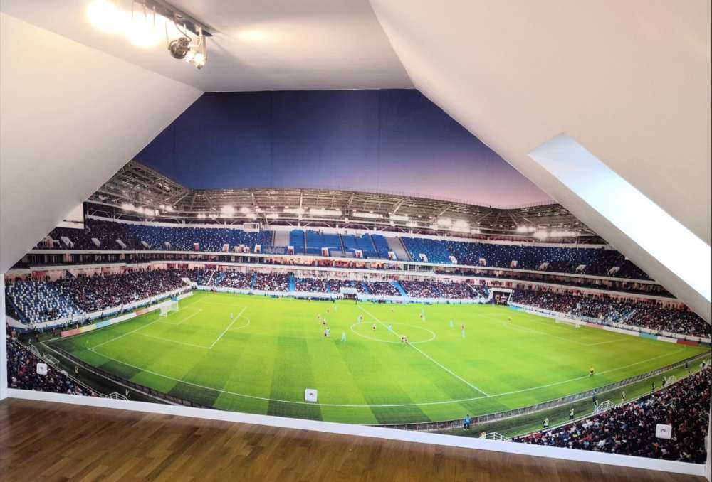 Fodbgammelstadion panoramaa