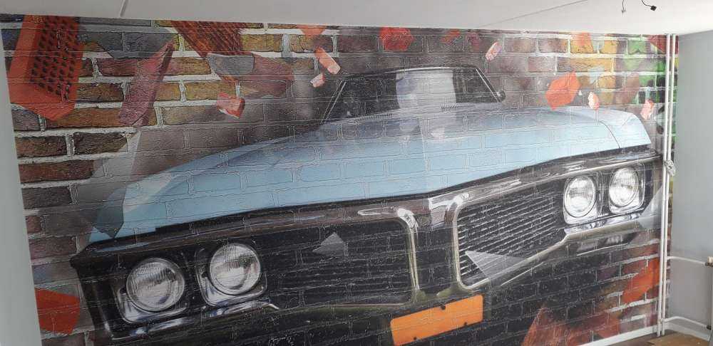 Graffiti bil