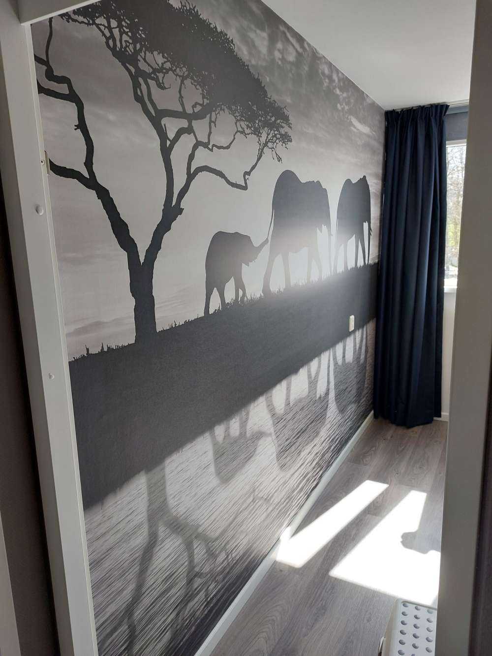 Elefanter i savannen