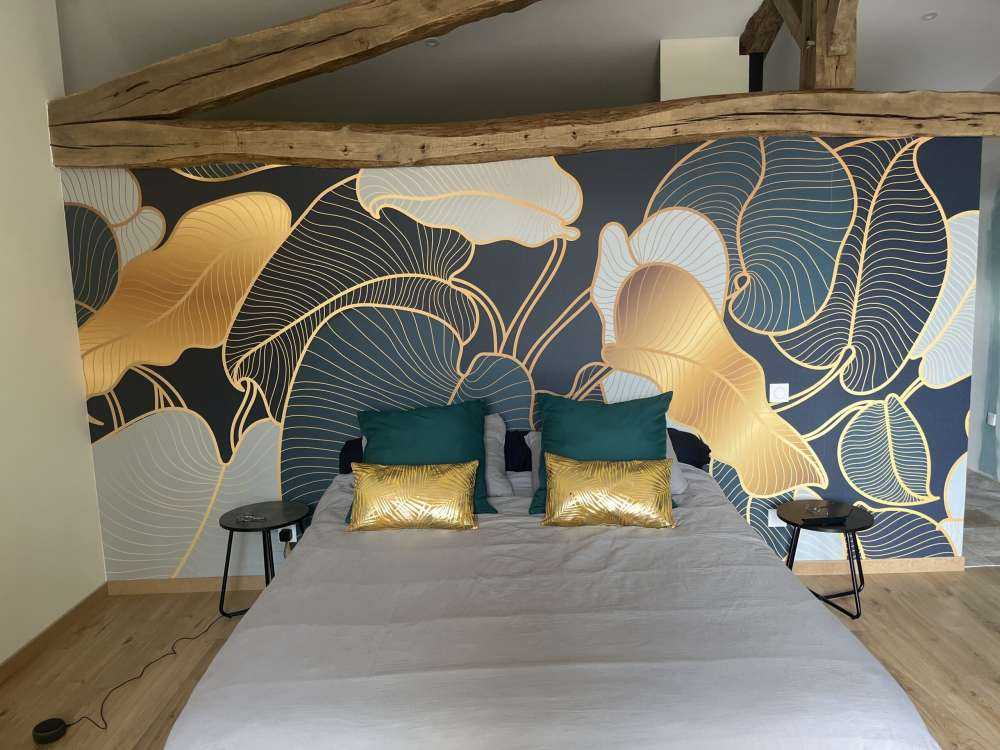 Luksuriøs gull Art Deco