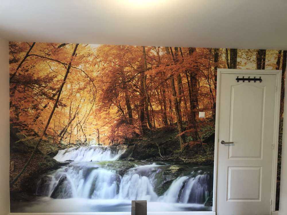 Vattenfall på hösten