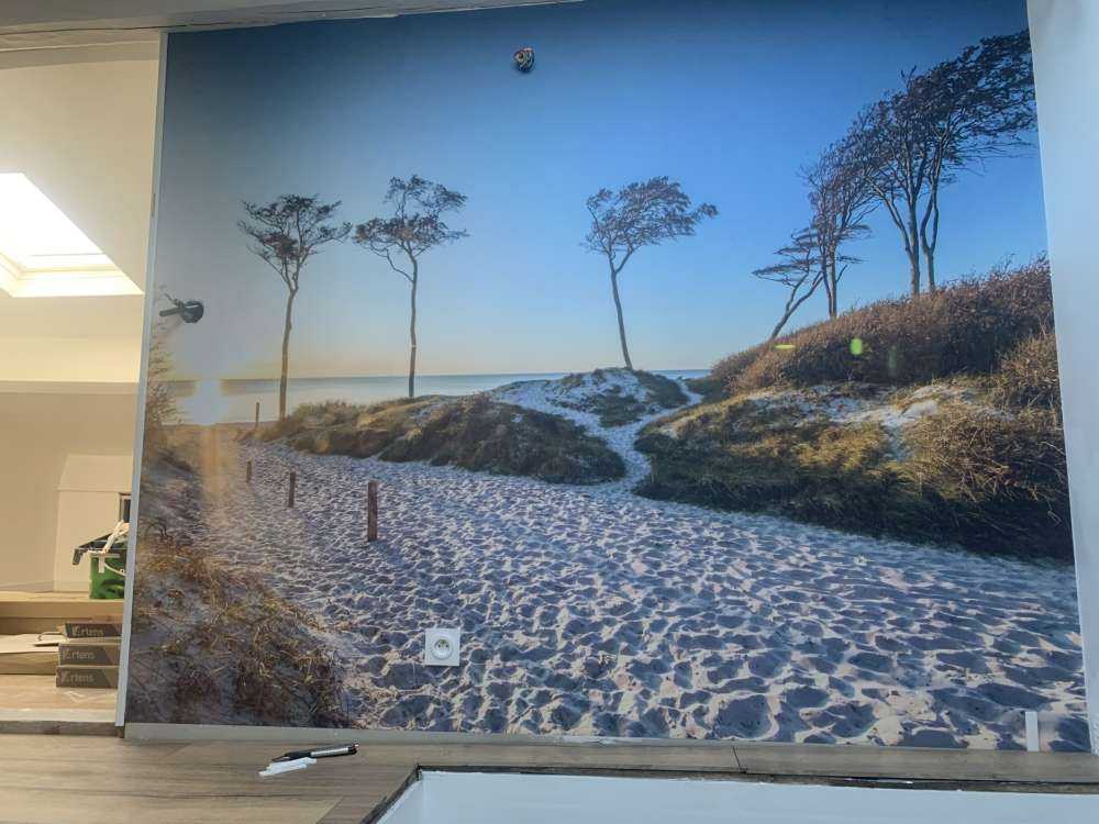 Strand vid Östersjön