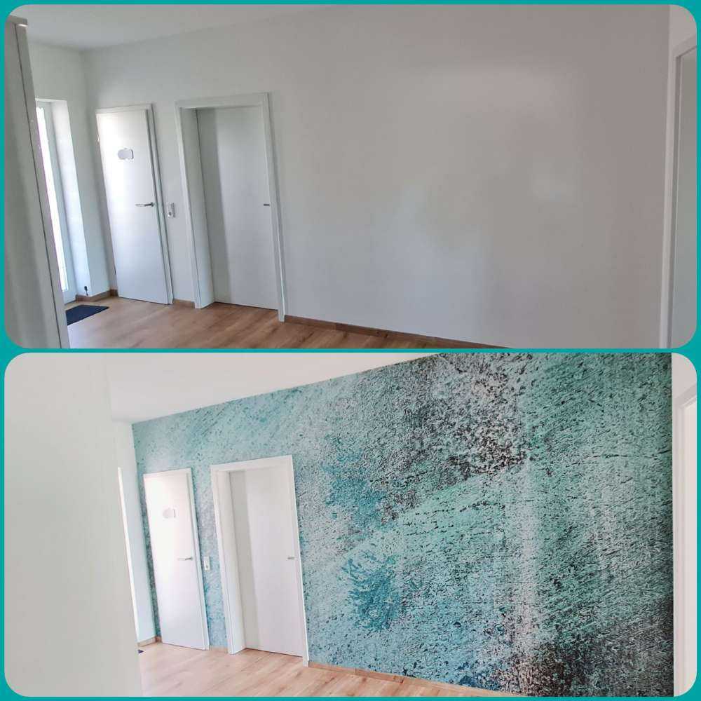 Grøn abstrakt kunst