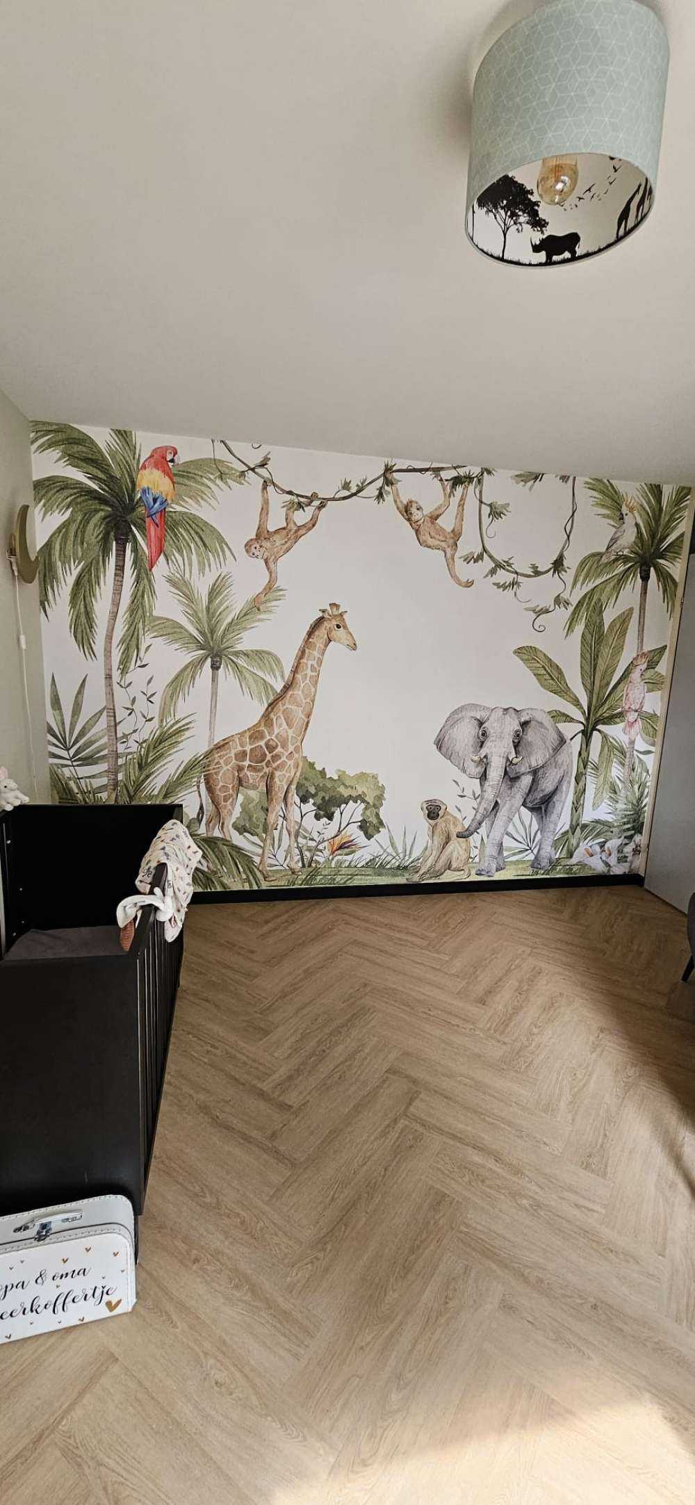 Afrikanske dyr i jungle